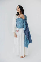 Ring Sling, Jacquard Weave (100% cotton), with gathered shoulder - ENCHANTED NOOK - FAIRY - standard 1.8m - Woven Baby    ring_slings    #