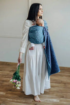 Ring Sling, Jacquard Weave (100% cotton), with gathered shoulder - ENCHANTED NOOK - FAIRY - standard 1.8m - Woven Baby    ring_slings    #