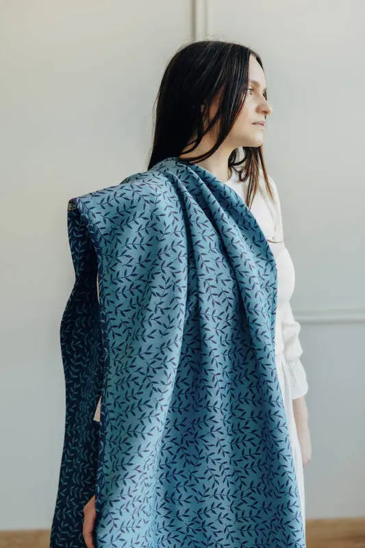 Baby Wrap, Jacquard Weave (100% cotton) - ENCHANTED NOOK - FAIRY (grade B) - Woven Baby M - 6   long_woven_wraps    #