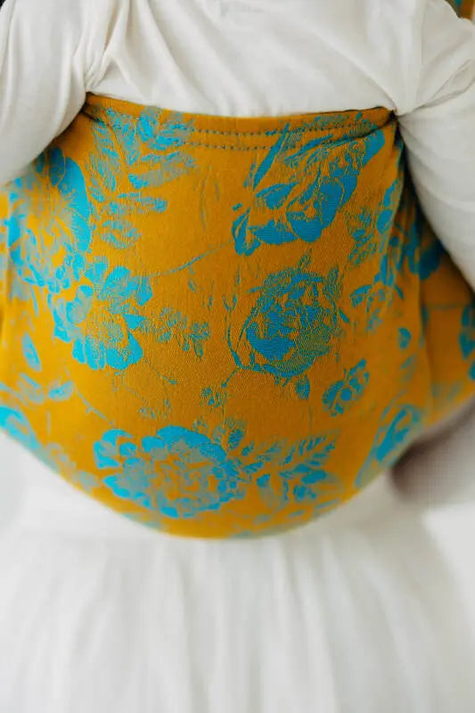 Lenny Buckle Onbuhimo PRO baby carrier, jacquard weave (100% cotton) - RETRO'N'ROSES - ROSARIUM - Woven Baby Size - Standard-Size - Toddler   buckle_onbu_pro_carriers    #
