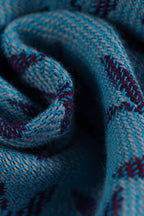 Baby Wrap, Jacquard Weave (100% cotton) - ENCHANTED NOOK - FAIRY (grade B) - Woven Baby Size - M   long_woven_wraps    #