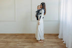 LennyUpGrade PRO Carrier, herringbone weave 100% cotton - LITTLE HERRINGBONE OMBRE GREY - Woven Baby Standard   lenny_upgrade_pro    #
