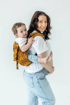 Lenny Buckle Onbuhimo PRO baby carrier, jacquard weave (100% cotton) - CAPYBARAS - TRIBU - Woven Baby Standard   buckle_onbu_pro_carriers    #