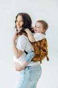 Lenny Buckle Onbuhimo PRO baby carrier, jacquard weave (100% cotton) - CAPYBARAS - TRIBU
