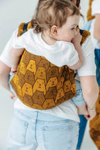 Lenny Buckle Onbuhimo PRO baby carrier, jacquard weave (100% cotton) - CAPYBARAS - TRIBU - Woven Baby Standard   buckle_onbu_pro_carriers    #
