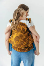 LennyPreschool Carrier, jacquard weave (100% cotton) - CAPYBARAS - TRIBU - Woven Baby Preschool   lenny_preschool    #