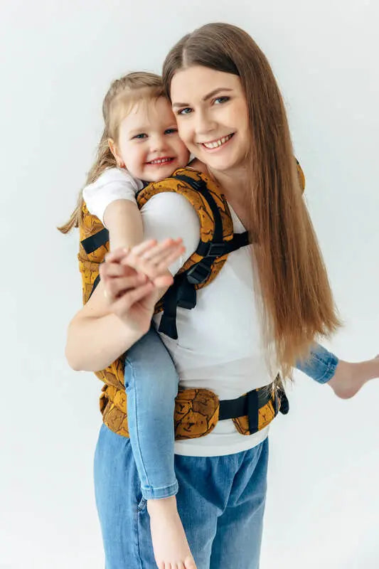 LennyPreschool Carrier, jacquard weave (100% cotton) - CAPYBARAS - TRIBU - Woven Baby Preschool   lenny_preschool    #