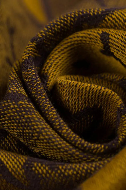 Baby Wrap, Jacquard Weave (100% cotton) - CAPYBARAS - TRIBU - Woven Baby XS - 4   long_woven_wraps    #