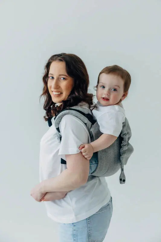 Lenny Buckle Onbuhimo PRO baby carrier, jacquard weave (54% silk, 46% cotton) - LITTLE LOVE - MUNA - Woven Baby Standard   buckle_onbu_pro_carriers    #
