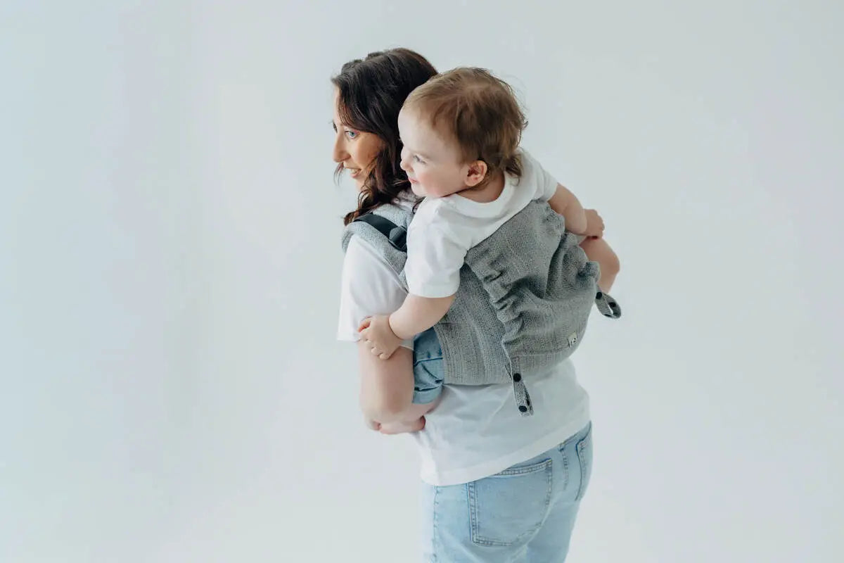 Lenny Buckle Onbuhimo PRO baby carrier, jacquard weave (54% silk, 46% cotton) - LITTLE LOVE - MUNA - Woven Baby Standard   buckle_onbu_pro_carriers    #