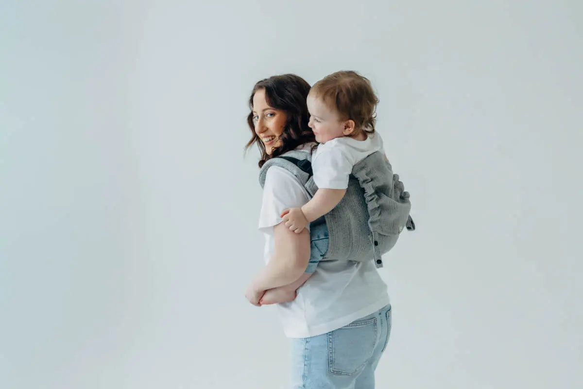 Lenny Buckle Onbuhimo PRO baby carrier, jacquard weave (54% silk, 46% cotton) - LITTLE LOVE - MUNA - Woven Baby Size - Standard-Size - Toddler   buckle_onbu_pro_carriers    #