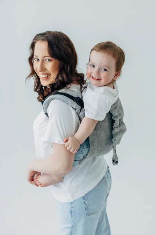Lenny Buckle Onbuhimo PRO baby carrier, jacquard weave (54% silk, 46% cotton) - LITTLE LOVE - MUNA - Woven Baby Standard   buckle_onbu_pro_carriers    #