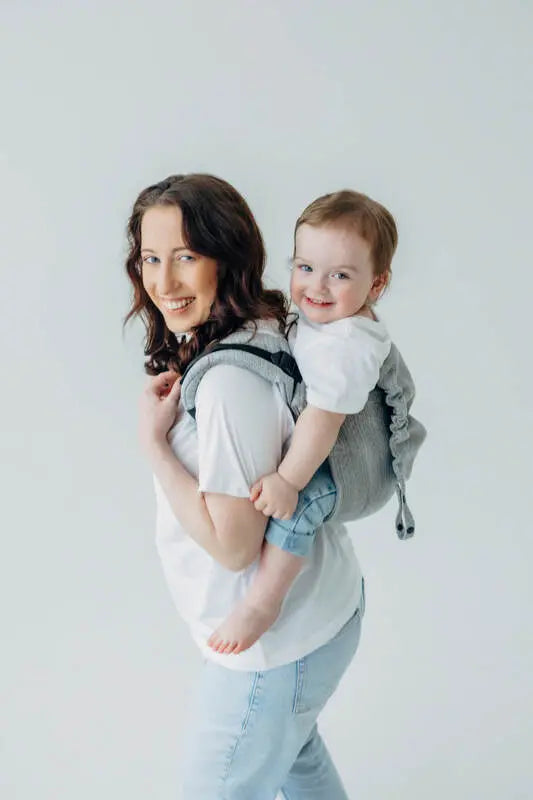 Lenny Buckle Onbuhimo PRO baby carrier, jacquard weave (54% silk, 46% cotton) - LITTLE LOVE - MUNA - Woven Baby Standard   buckle_onbu_pro_carriers    #