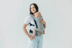 LennyLight Carrier, jacquard weave (54% silk, 46% cotton) - LITTLE LOVE - MUNA - Woven Baby Standard   lenny_light    #