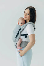 LennyLight Carrier, jacquard weave (54% silk, 46% cotton) - LITTLE LOVE - MUNA - Woven Baby Standard   lenny_light    #
