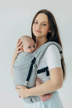 LennyLight Carrier, jacquard weave (54% silk, 46% cotton) - LITTLE LOVE - MUNA - Woven Baby Standard   lenny_light    #