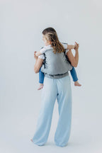 LennyPreschool Carrier, jacquard weave (54% silk, 46% cotton) - LITTLE LOVE - MUNA - Woven Baby Preschool   lenny_preschool    #