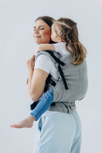 LennyPreschool Carrier, jacquard weave (54% silk, 46% cotton) - LITTLE LOVE - MUNA - Woven Baby Preschool   lenny_preschool    #