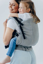 LennyPreschool Carrier, jacquard weave (54% silk, 46% cotton) - LITTLE LOVE - MUNA - Woven Baby Preschool   lenny_preschool    #