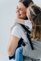 LennyPreschool Carrier, jacquard weave (54% silk, 46% cotton) - LITTLE LOVE - MUNA - Woven Baby Preschool   lenny_preschool    #