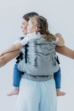 LennyPreschool Carrier, jacquard weave (54% silk, 46% cotton) - LITTLE LOVE - MUNA - Woven Baby Preschool   lenny_preschool    #