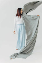 Baby Wrap, Jacquard Weave (54% silk, 46% cotton) - LITTLE LOVE - MUNA - Woven Baby XS - 4   long_woven_wraps    #
