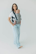 LennyUpGrade PRO Carrier, jacquard weave (54% silk, 46% cotton) - LITTLE LOVE - MUNA - Woven Baby Standard   lenny_upgrade_pro    #
