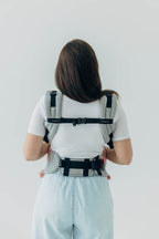 LennyUpGrade PRO Carrier, jacquard weave (54% silk, 46% cotton) - LITTLE LOVE - MUNA - Woven Baby Standard   lenny_upgrade_pro    #