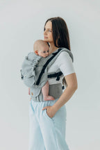 LennyUpGrade PRO Carrier, jacquard weave (54% silk, 46% cotton) - LITTLE LOVE - MUNA - Woven Baby Standard   lenny_upgrade_pro    #