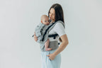 LennyUpGrade PRO Carrier, jacquard weave (54% silk, 46% cotton) - LITTLE LOVE - MUNA - Woven Baby Standard   lenny_upgrade_pro    #
