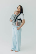 LennyUpGrade PRO Carrier, jacquard weave (54% silk, 46% cotton) - LITTLE LOVE - MUNA - Woven Baby Standard   lenny_upgrade_pro    #