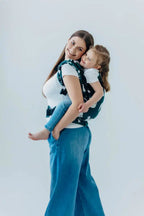 LennyPreschool Carrier, jacquard weave (100% bamboo viscose) - BIRDY - SKYWARD - Woven Baby Preschool   lenny_preschool    #