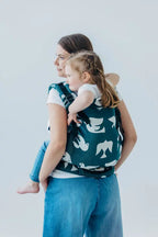 LennyPreschool Carrier, jacquard weave (100% bamboo viscose) - BIRDY - SKYWARD - Woven Baby Preschool   lenny_preschool    #