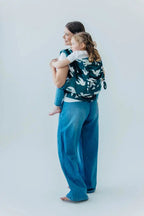 LennyPreschool Carrier, jacquard weave (100% bamboo viscose) - BIRDY - SKYWARD - Woven Baby Preschool   lenny_preschool    #