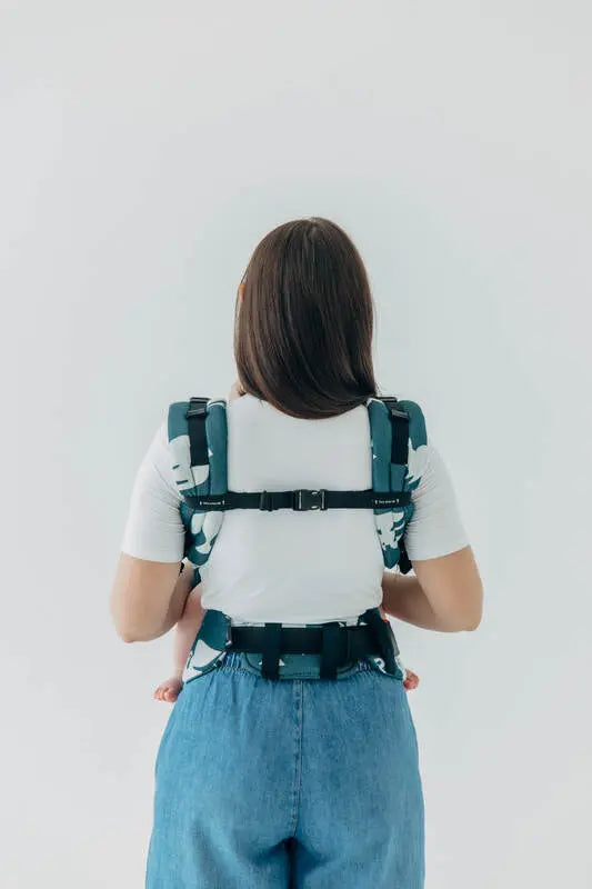 LennyUpGrade PRO Carrier, jacquard weave, 100% bamboo viscose - BIRDY - SKYWARD - Woven Baby Standard   lenny_upgrade_pro    #
