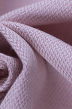 Baby Sling, Broken Twill Weave, (50% cotton, 50% bamboo viscose) - MARSHMALLOW (grade B) - Woven Baby M - 6   long_woven_wraps    #