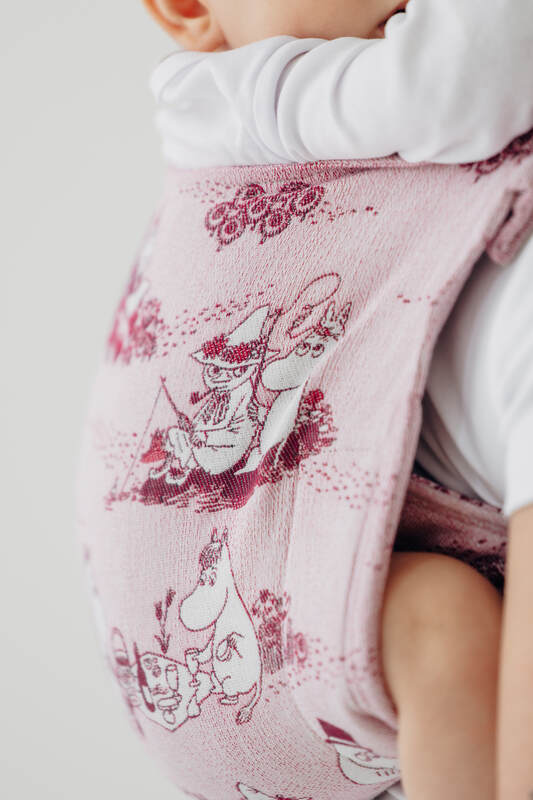 Lenny Buckle Onbuhimo PRO baby carrier, jacquard weave (100% cotton) - MOOMINVALLEY - SHOW ME - Woven Baby Standard   buckle_onbu_pro_carriers    #