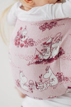 Lenny Buckle Onbuhimo PRO baby carrier, jacquard weave (100% cotton) - MOOMINVALLEY - SHOW ME - Woven Baby Standard   buckle_onbu_pro_carriers    #