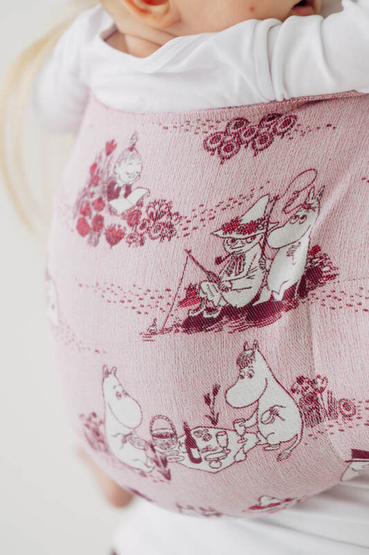 Lenny Buckle Onbuhimo PRO baby carrier, jacquard weave (100% cotton) - MOOMINVALLEY - SHOW ME - Woven Baby Standard   buckle_onbu_pro_carriers    #