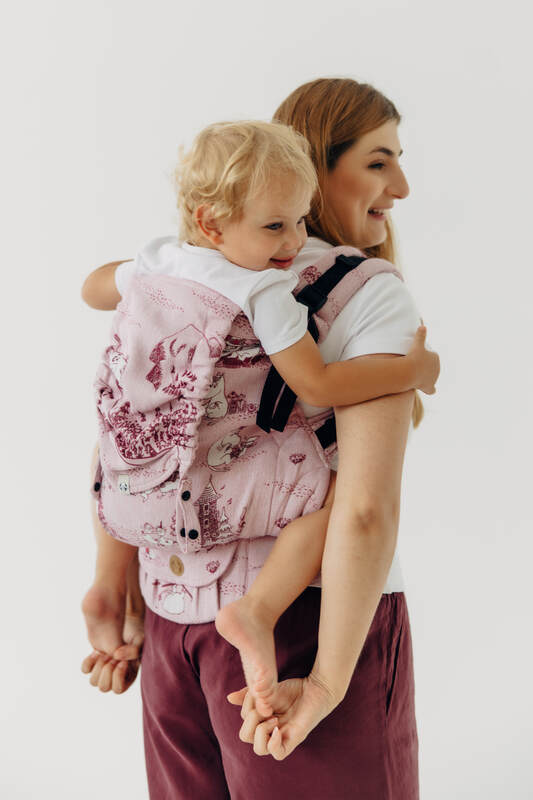 LennyPreschool Carrier, jacquard weave (100% cotton) - MOOMINVALLEY - SHOW ME - Woven Baby Preschool   lenny_preschool    #