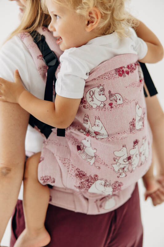 LennyPreschool Carrier, jacquard weave (100% cotton) - MOOMINVALLEY - SHOW ME - Woven Baby Preschool   lenny_preschool    #