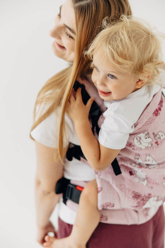 LennyPreschool Carrier, jacquard weave (100% cotton) - MOOMINVALLEY - SHOW ME - Woven Baby Preschool   lenny_preschool    #