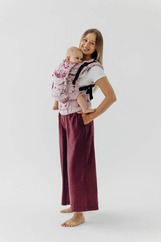LennyUpGrade PRO Carrier, jacquard weave 100% cotton - MOOMINVALLEY - SHOW ME - Woven Baby Standard   lenny_upgrade_pro    #