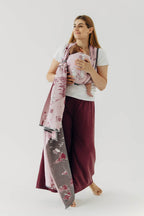 lennylamb Baby Wrap, Jacquard Weave (100% cotton) - MOOMINVALLEY - SHOW ME  long_woven_wraps  Woven Baby