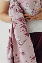 lennylamb Baby Wrap, Jacquard Weave (100% cotton) - MOOMINVALLEY - SHOW ME  long_woven_wraps  Woven Baby