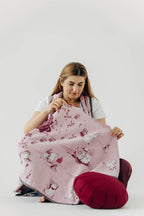 lennylamb Baby Wrap, Jacquard Weave (100% cotton) - MOOMINVALLEY - SHOW ME  long_woven_wraps  Woven Baby