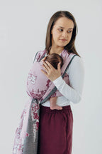 lennylamb Baby Wrap, Jacquard Weave (100% cotton) - MOOMINVALLEY - SHOW ME  long_woven_wraps  Woven Baby