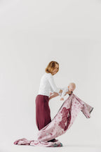 Baby Wrap, Jacquard Weave (100% cotton) - MOOMINVALLEY - SHOW ME - Woven Baby XS - 4   long_woven_wraps    #