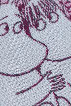 Ring Sling, Jacquard Weave (100% cotton), with gathered shoulder - MOOMINVALLEY - SHOW ME - standard 1.8m - Woven Baby    ring_slings    #