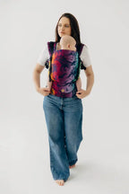 LennyUpGrade PRO Carrier, jacquard weave 100% cotton - JURASSIC - NEW ERA - Woven Baby Standard   lenny_upgrade_pro    #